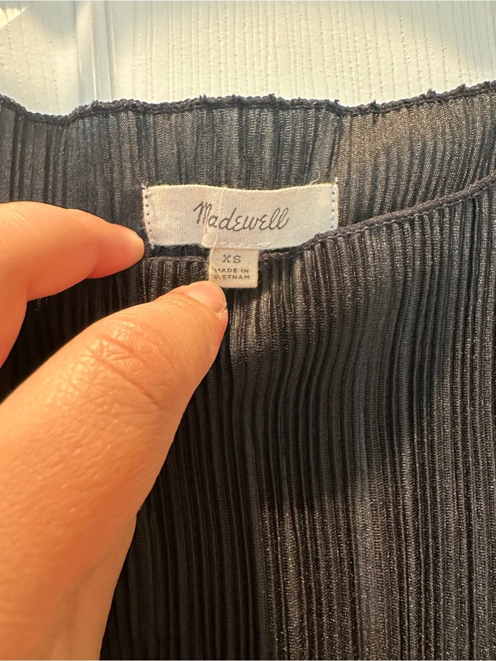 Madewell soft pleated